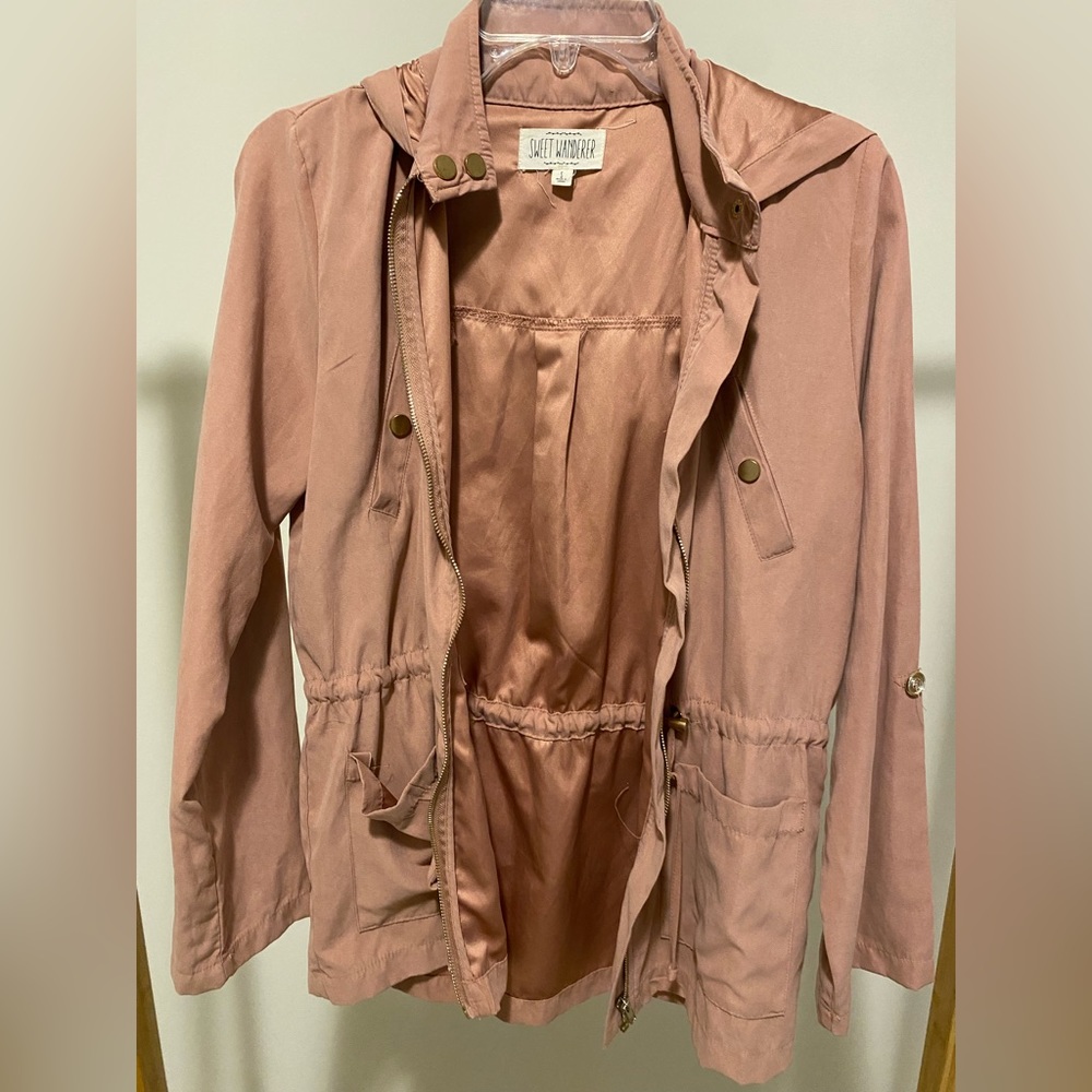 Beautiful Blush Utility Jacket